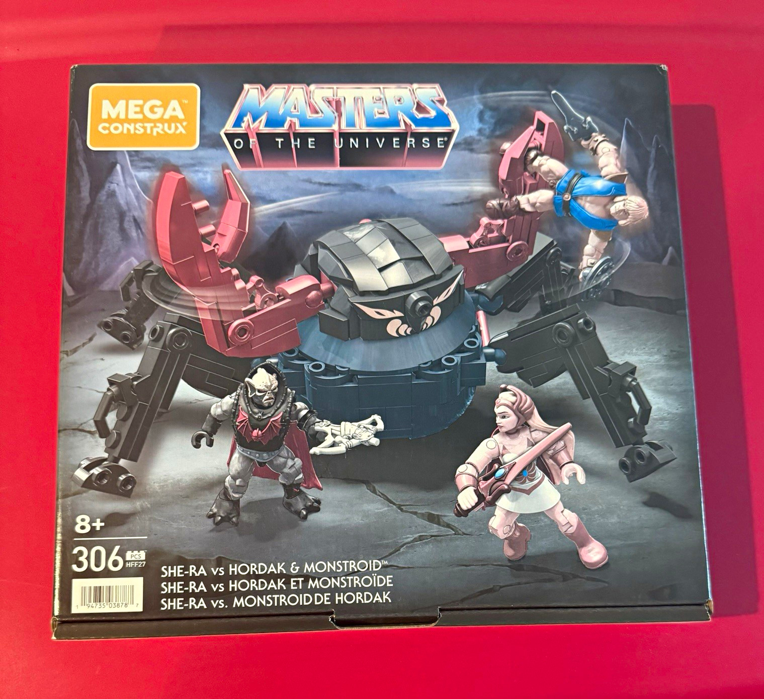 MEGA Construx Masters of the Universe She-Ra vs Hordak 306pc Build & Display 8+ MEGA Construx Masters of the Universe She-Ra vs Hordak 306pc Build & Display 8+