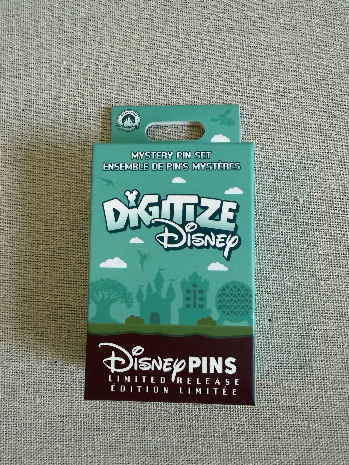Walt Disney World 2026 Digitize Disney Mystery Blind Box Sealed Unopened LR 2Pin