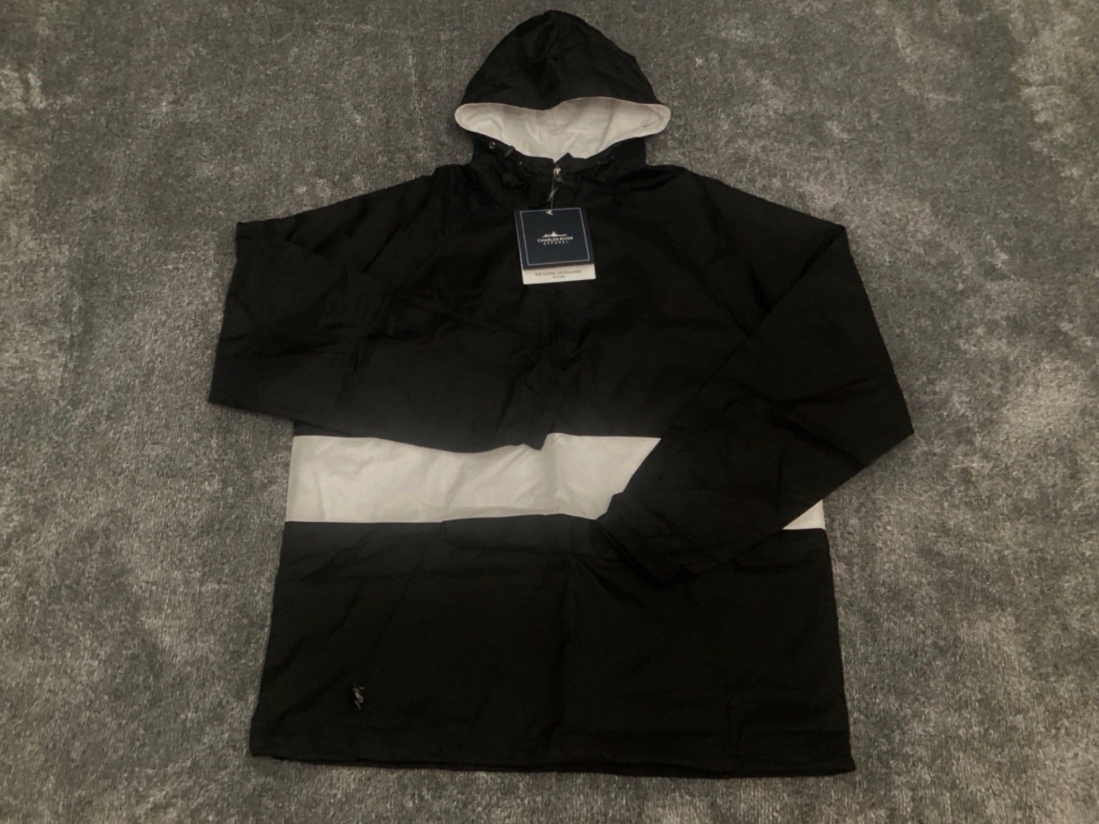 CHARLES RIVER APPAREL Windbreaker Pullover Jacket Hoodie Men’s Size M - NEW CHARLES RIVER APPAREL Windbreaker Pullover Jacket Hoodie Men’s Size M - NEW