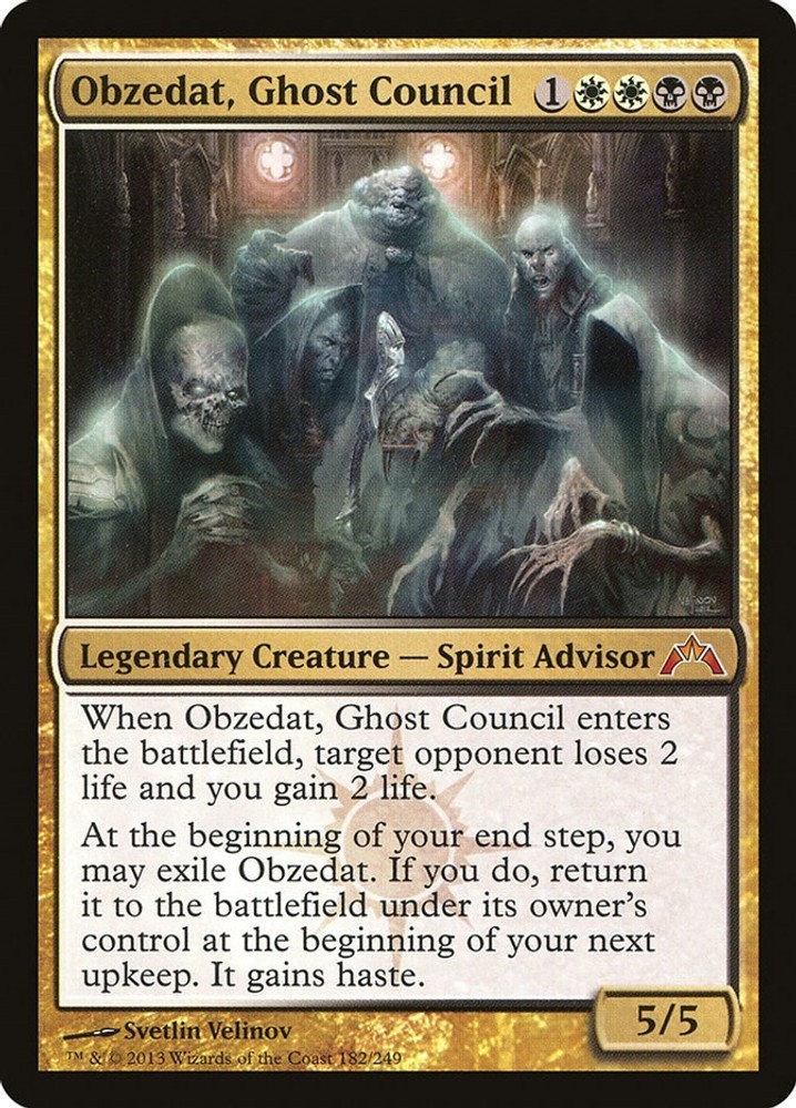 Obzedat, Ghost Council #182 (NM) Gatecrash (GTC) MTG