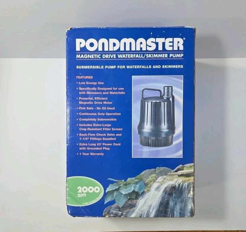 Pondmaster SWFP 2000 - 2000 GPH Magnetic Drive Submersible