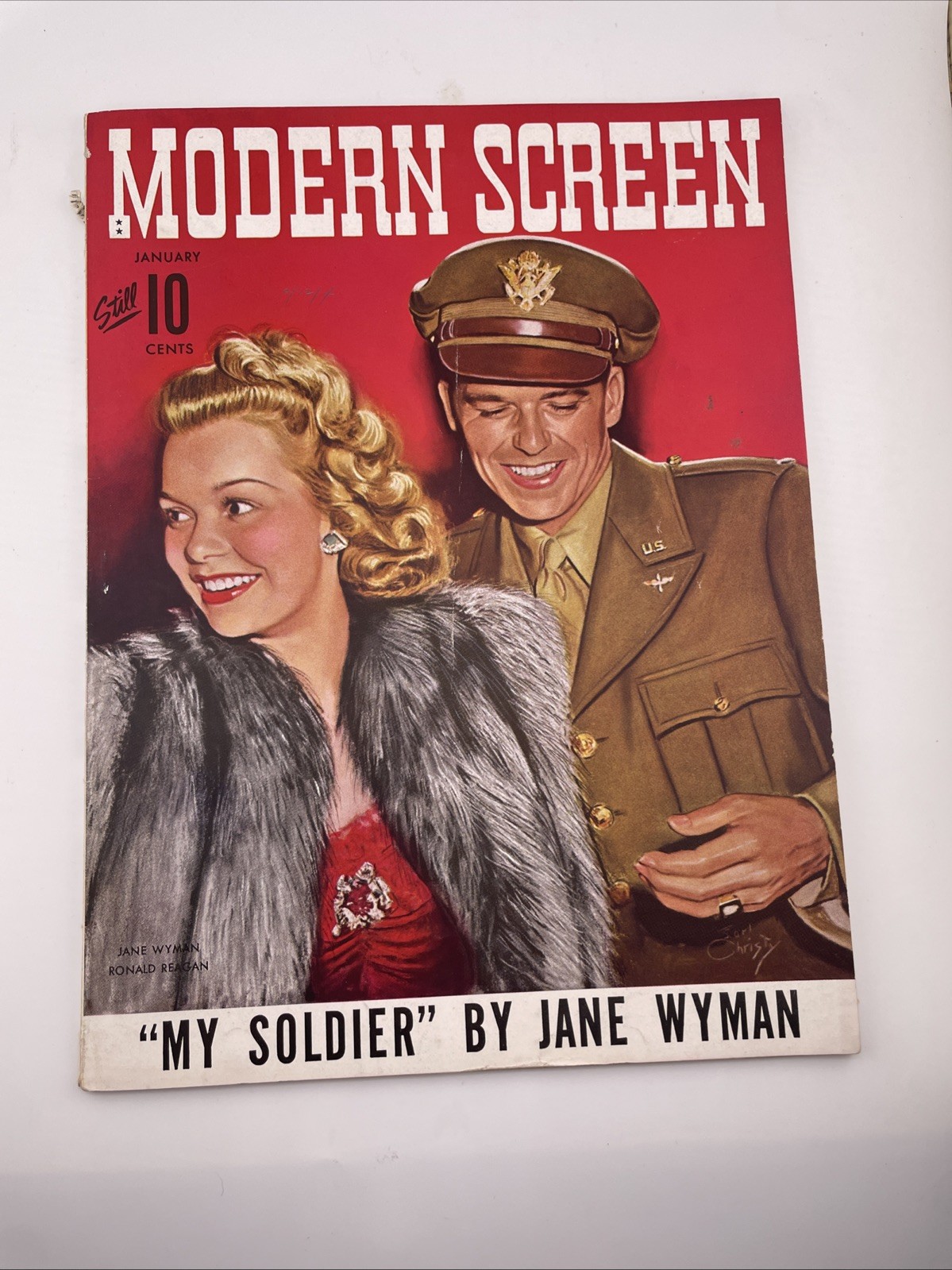 Modern Screen Magazine Jan 1943 Ronald Reagan, Jane Wyman #06 Modern Screen Magazine Jan 1943 Ronald Reagan, Jane Wyman #06