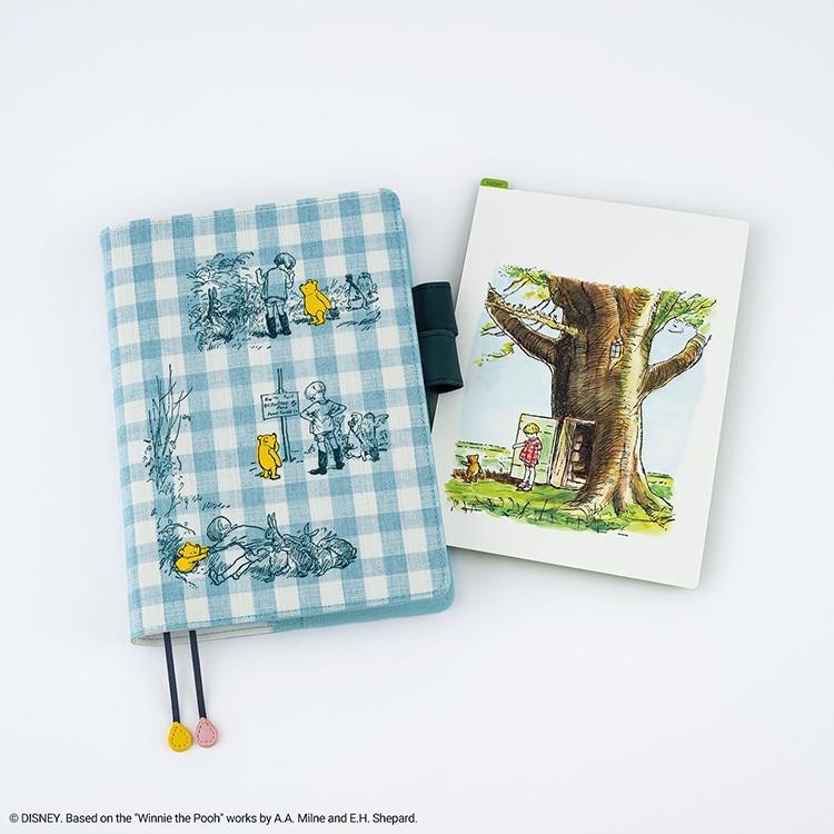 Pre-order Hobonichi Techo 2027 Winnie the Pooh A5 Cousin Cover w/ Desk pad