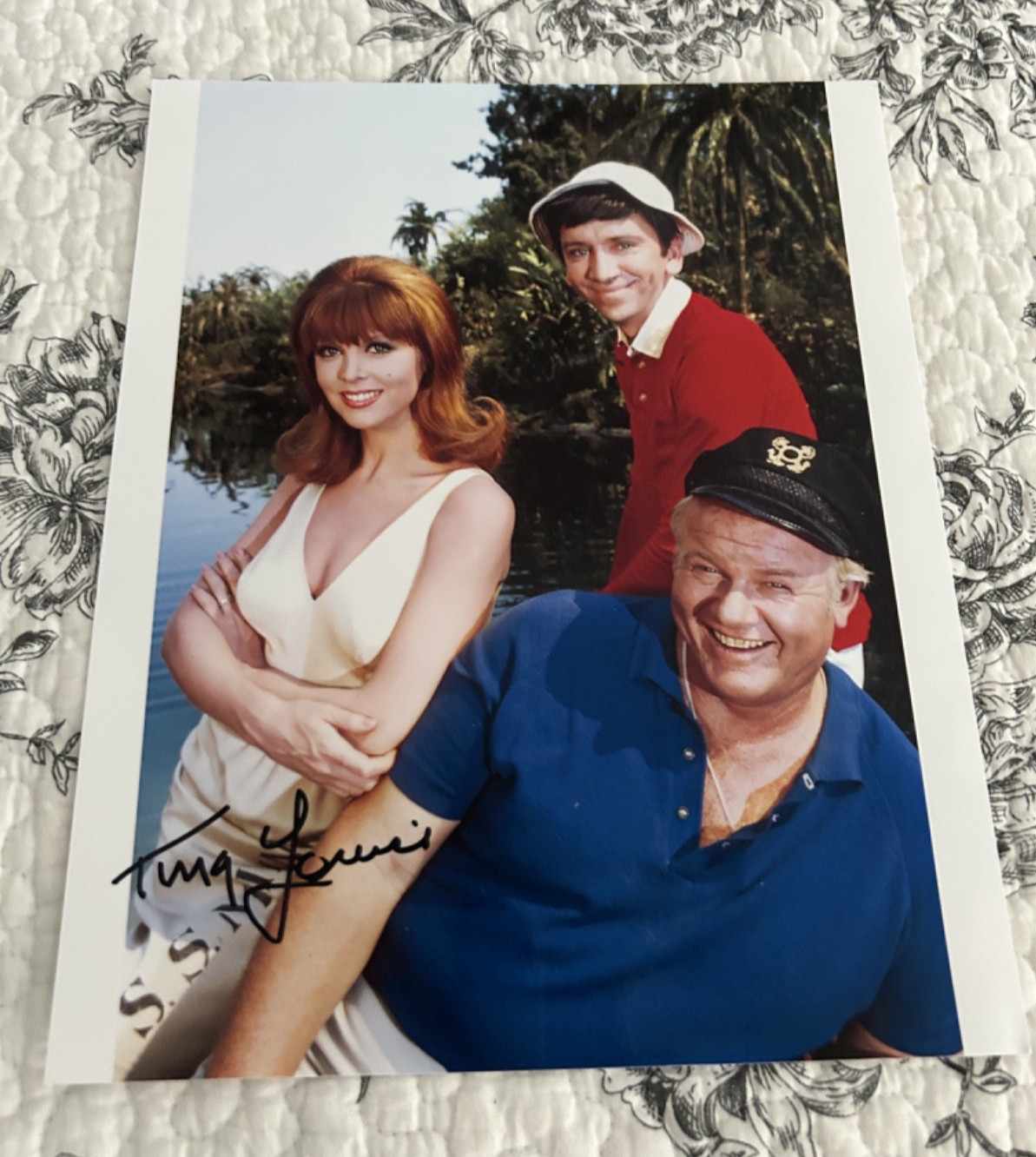 GILLIGANS ISLAND RARE UNSEEN 8X10 PHOTO SIGNED BY TINA LOUISE STUNNING ORIGINAL4