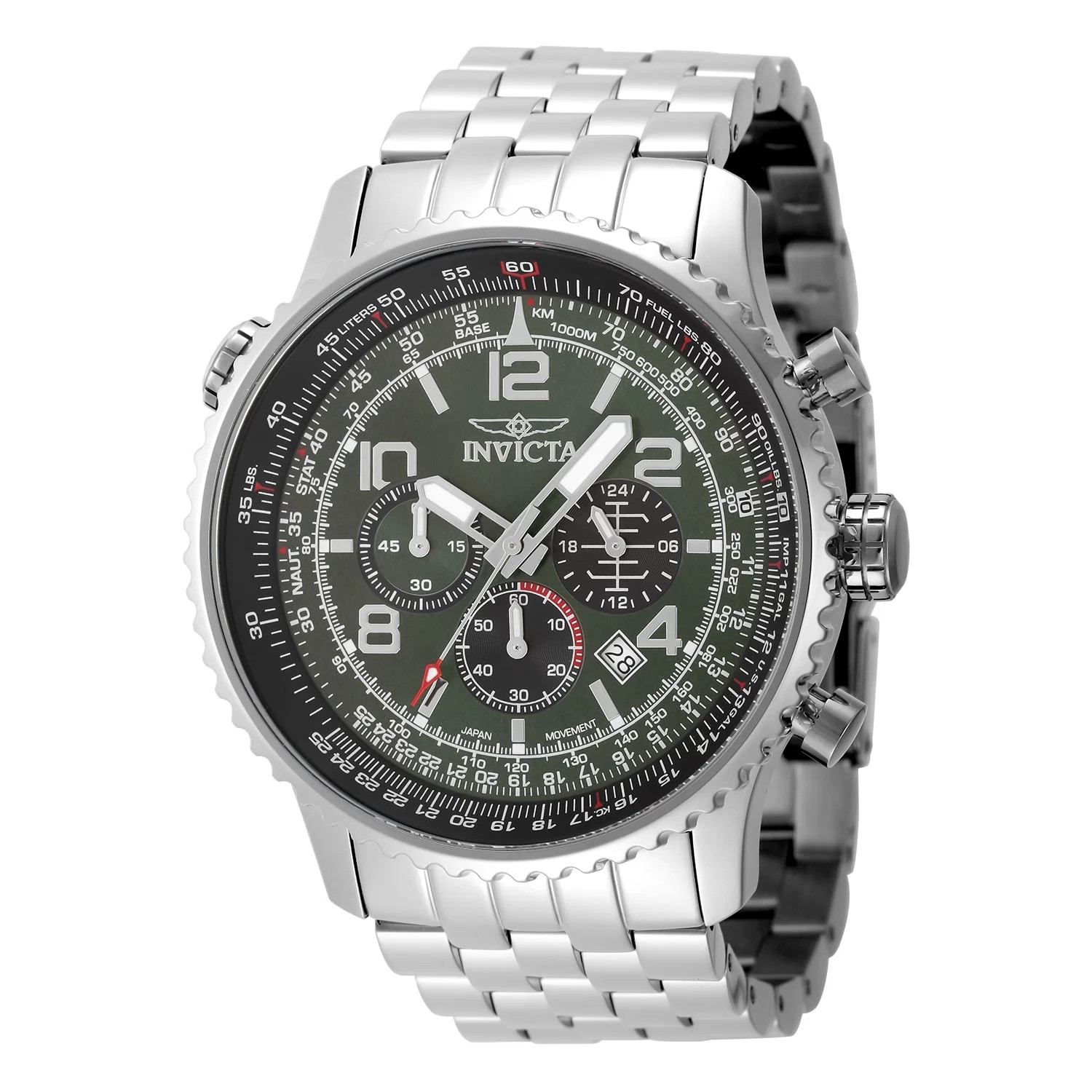 Authentic Invicta Aviator-49080  Watch  Dial  mm Men
