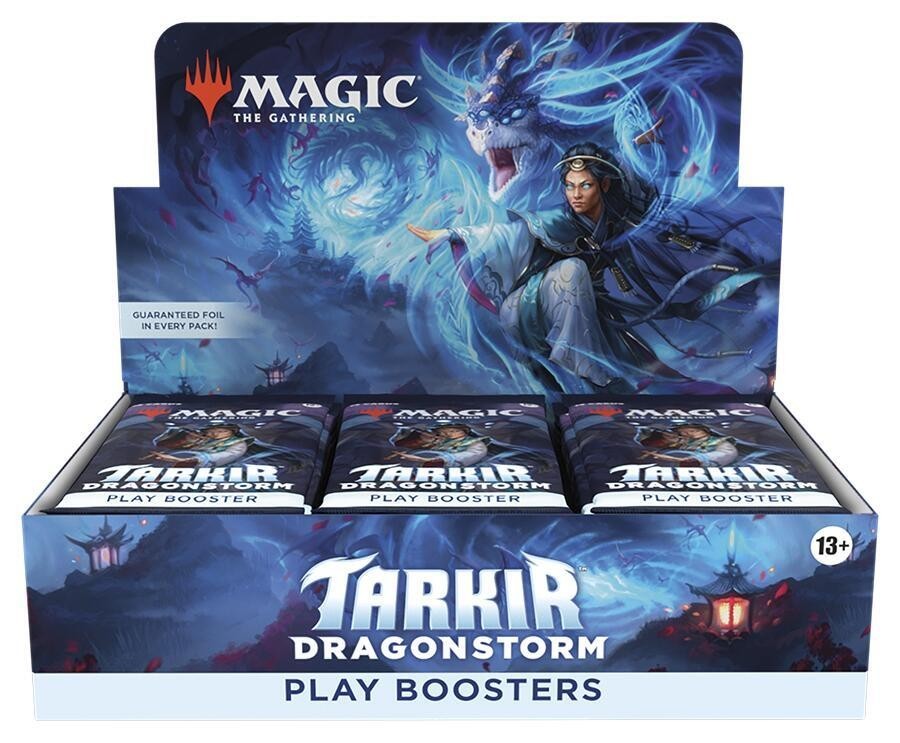 Tarkir Dragonstorm Play Booster Box MTG New Sealed English Magic the Gathering Tarkir Dragonstorm Play Booster Box MTG New Sealed English Magic the Gathering