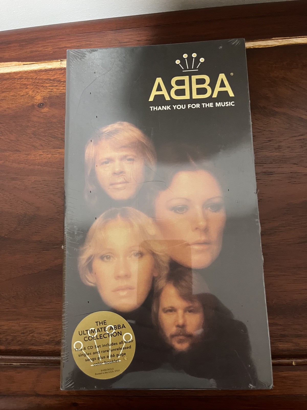ABBA Thank You for the Music 4 cd box set new rare sealed promo hits rarities