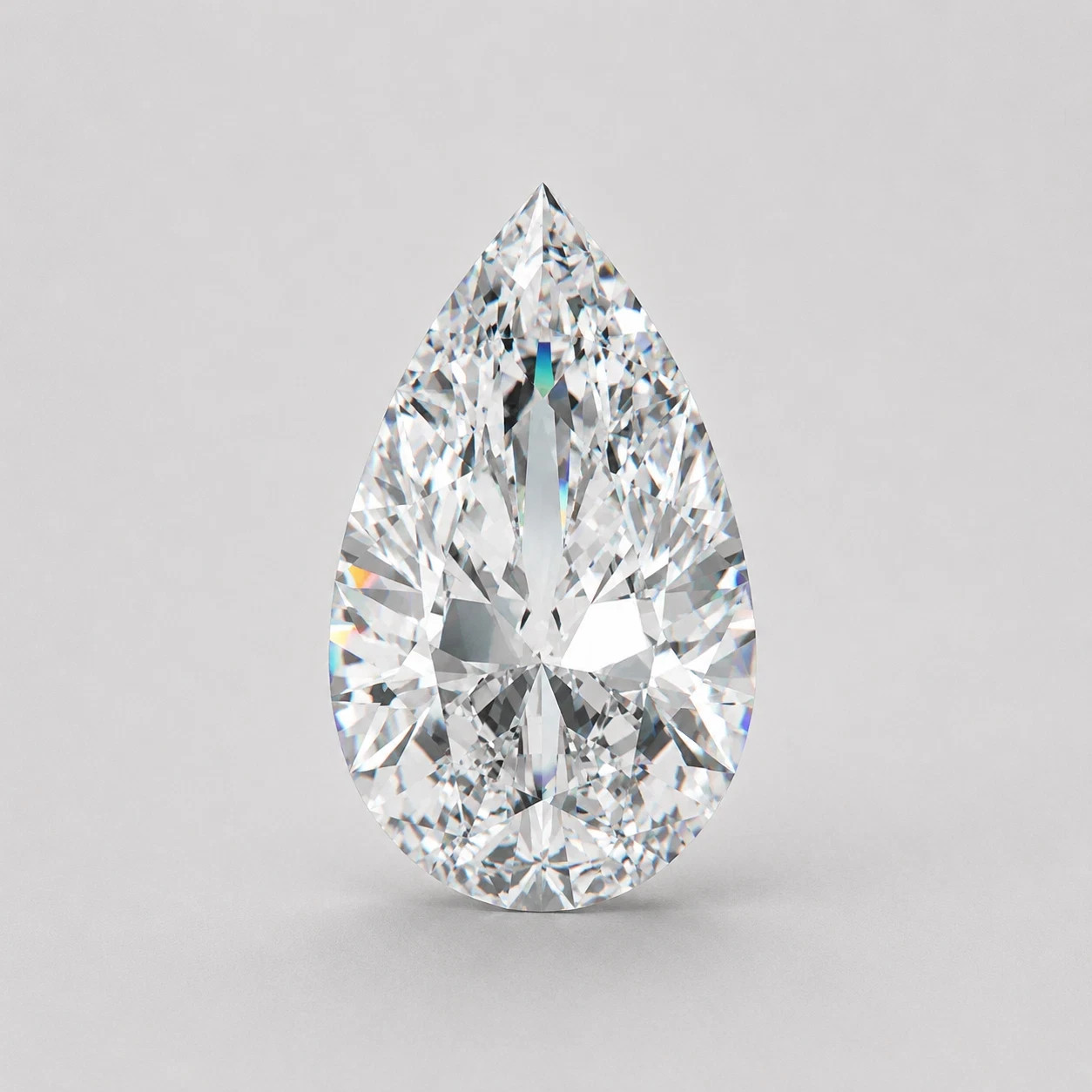 1Carat IGI Certified CVD Lab Grown Diamond Pear E color VS clarity