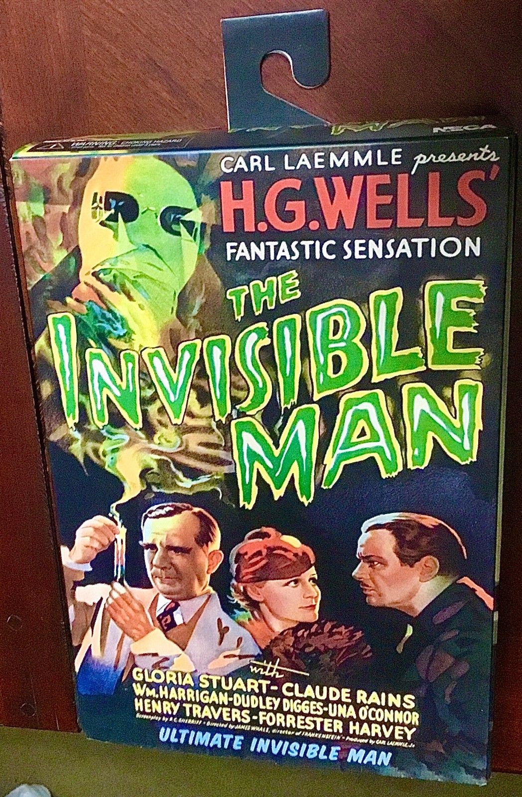 NECA Universal Monsters - Ultimate The Invisible Man - 7” Figure - New & Sealed NECA Universal Monsters - Ultimate The Invisible Man - 7” Figure - New & Sealed
