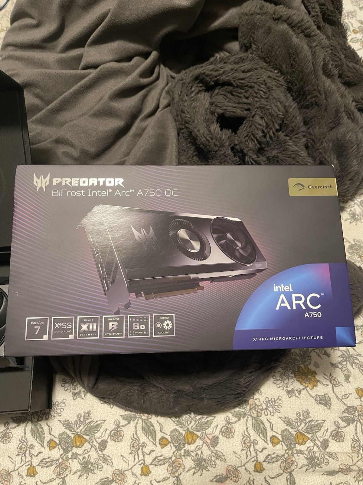 ACER Predator BiFrost Intel Arc A750 Overclocking Graphics Card 8GB GDDR6 NEW ACER Predator BiFrost Intel Arc A750 Overclocking Graphics Card 8GB GDDR6 NEW