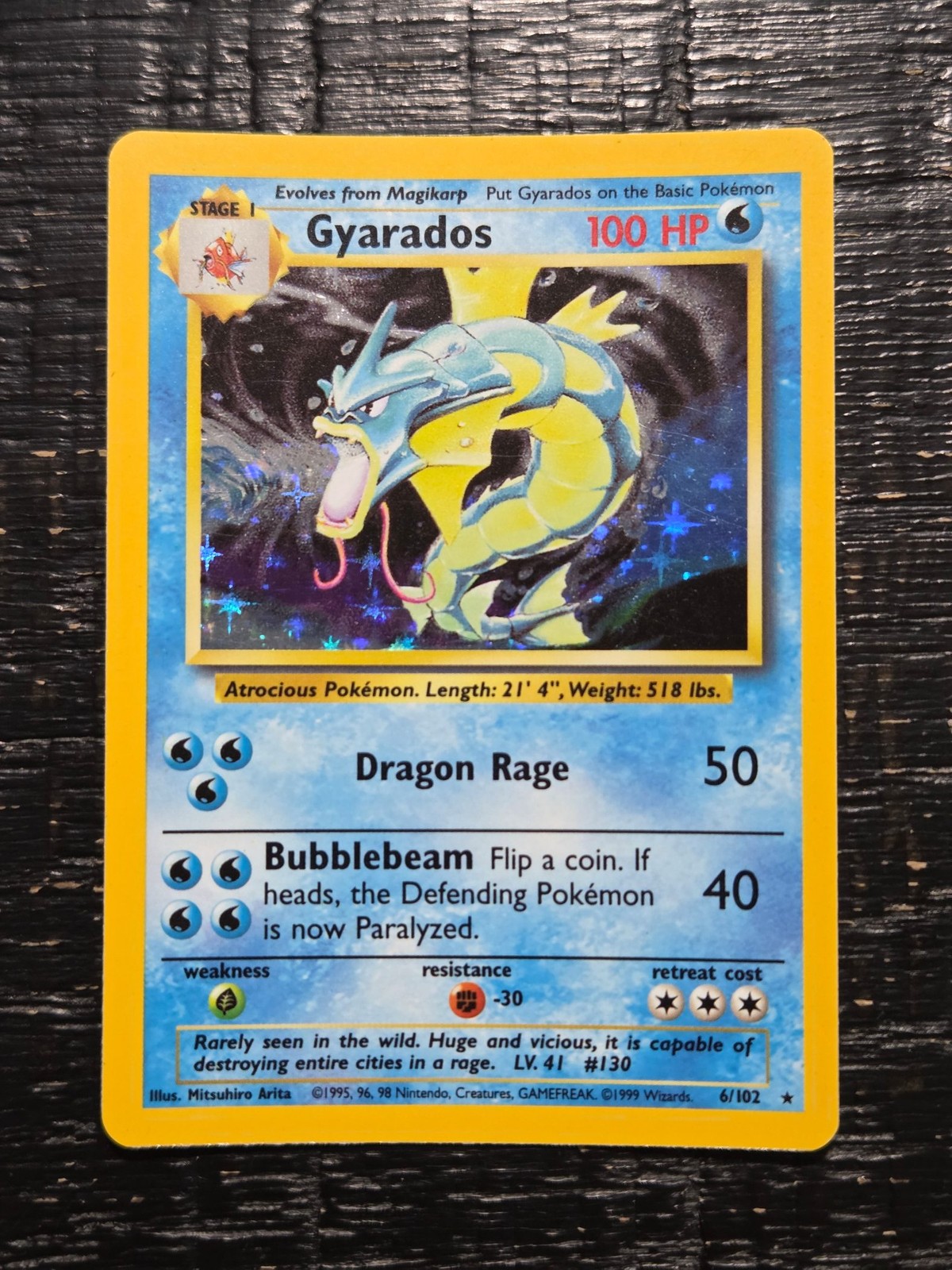 Gyarados Holofoil [BS - 006/102]