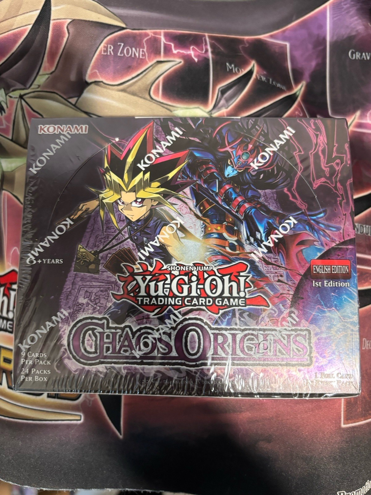 Konami Yu-Gi-Oh TCG Chaos Origins 1st Edition English Booster Box