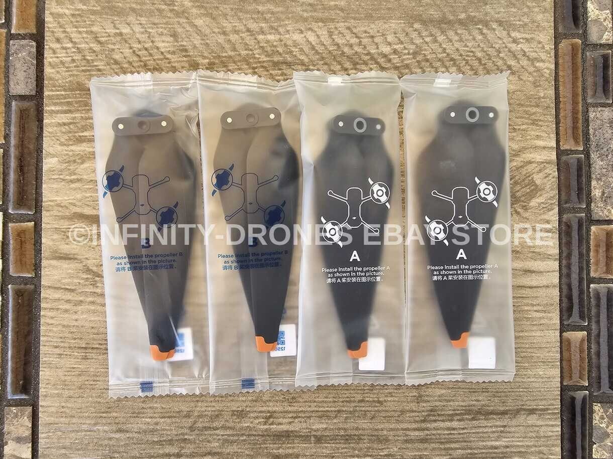 OEM DJI Low-Noise Propellers for Air 3s ( 2 Pairs 4 Pcs ) Pulled from Combo OEM DJI Low-Noise Propellers for Air 3s ( 2 Pairs 4 Pcs ) Pulled from Combo