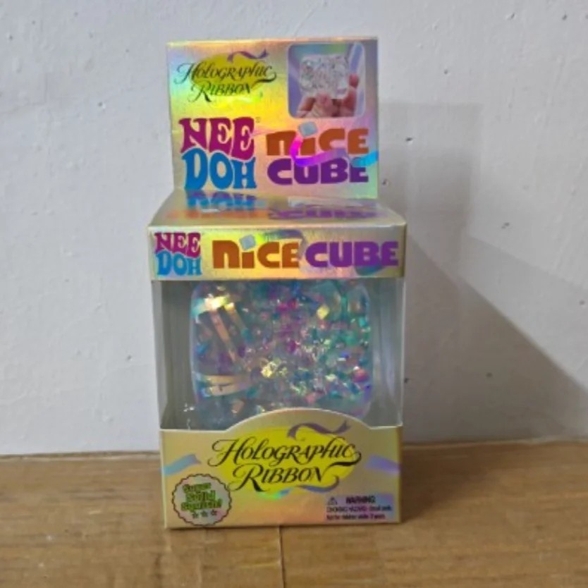 Needoh Nice Cube Slow Rebound Squishy Stress Relief Fidget Toy Sensory Squeeze C