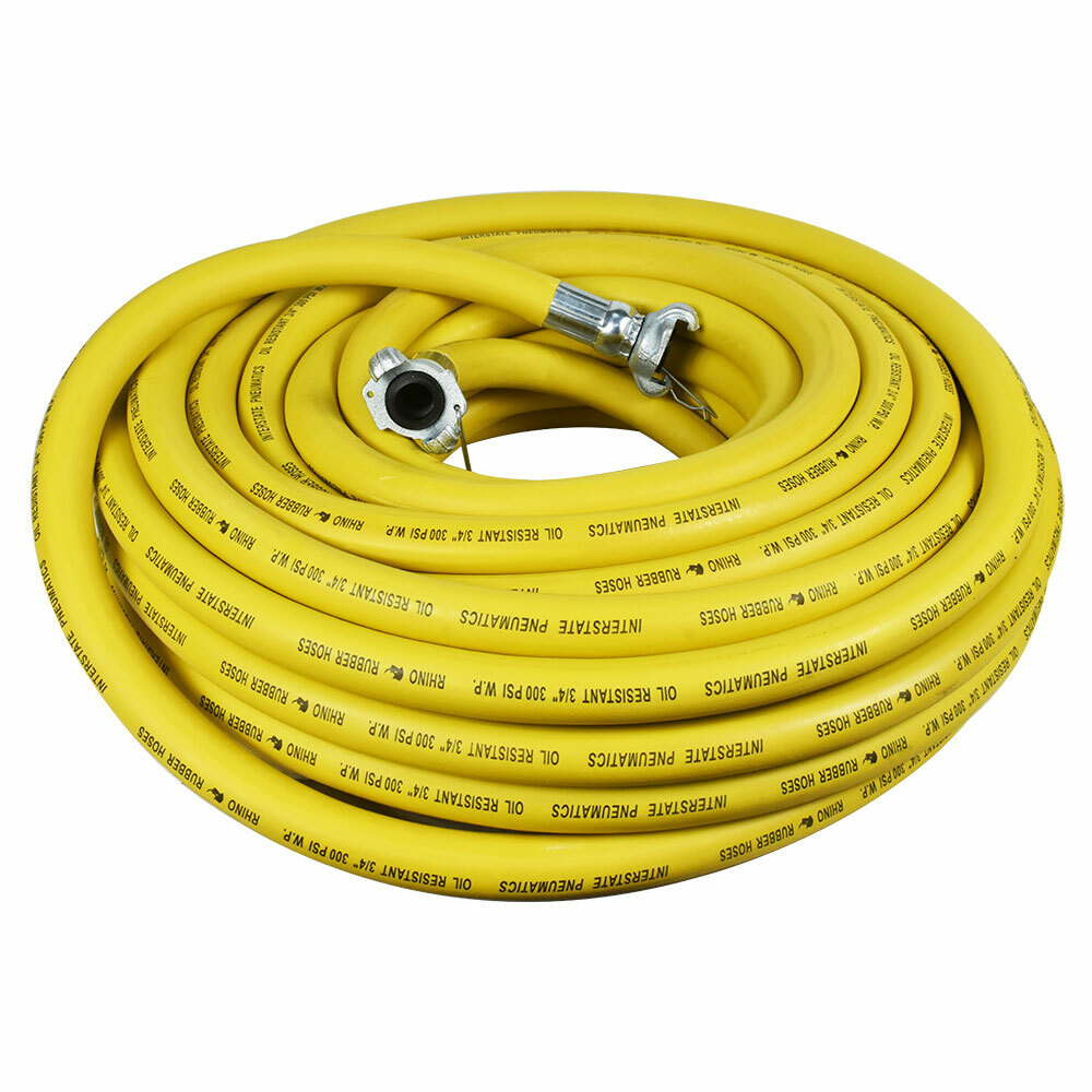 Jack Hammer Yellow Rubber Air Hose 3/4\