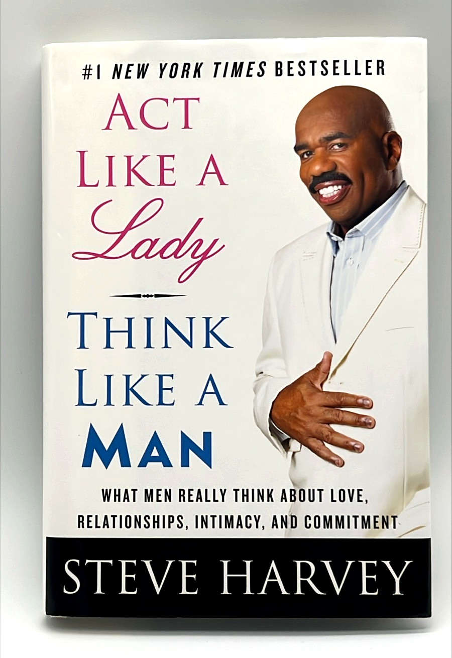 Steve Harvey Signed Act Like a Lady Think Like a Man 2009 First Edition Hardcove