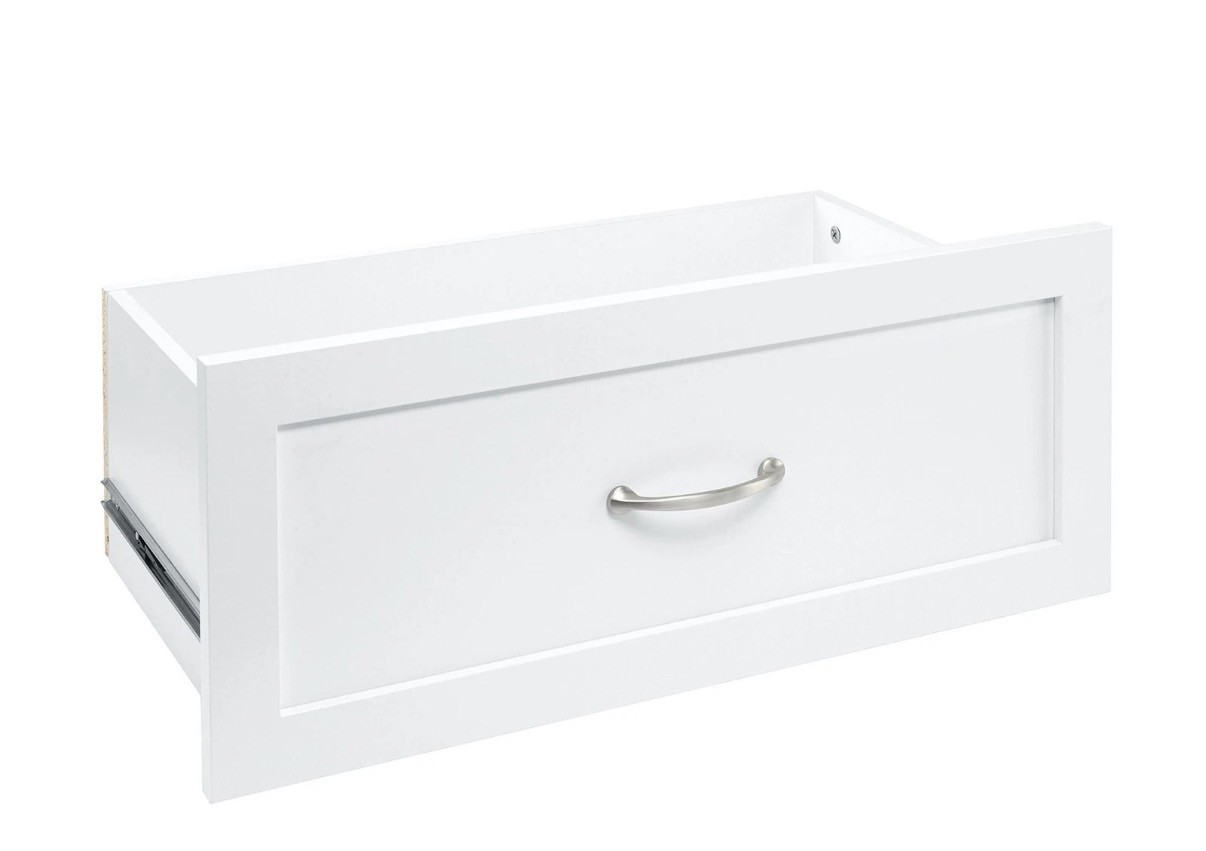 ClosetMaid SuiteSymphony Wood Closet Drawer, Add On Accessory, 25” x 10”