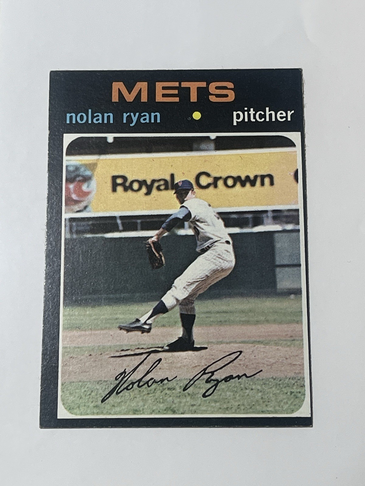 VINTAGE 1971 Topps NOLAN RYAN #513 New York Mets 