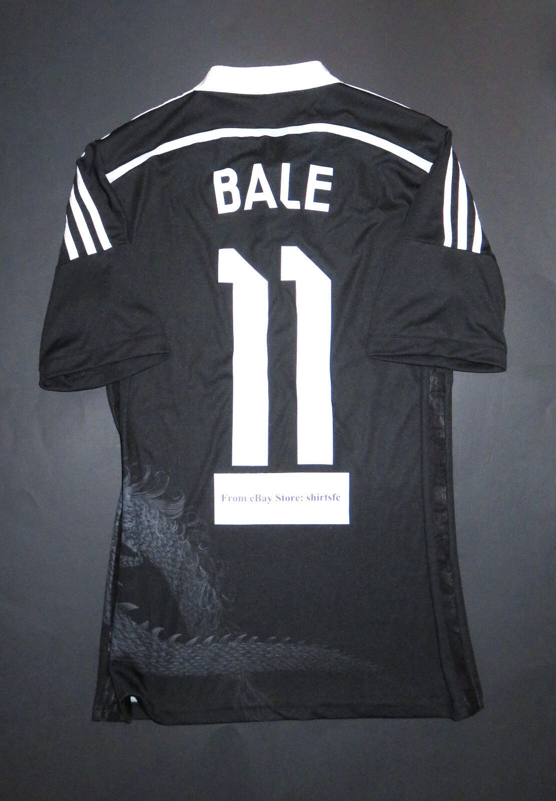 2014-2015 Real Madrid Gareth Bale Yohji Yamamoto Jersey Shirt Kit Dragon Y-3