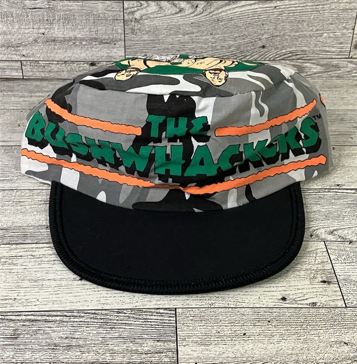 The Bushwhackers Painters Cap Hat WWF WCW Wrestling 1980s Vintage
