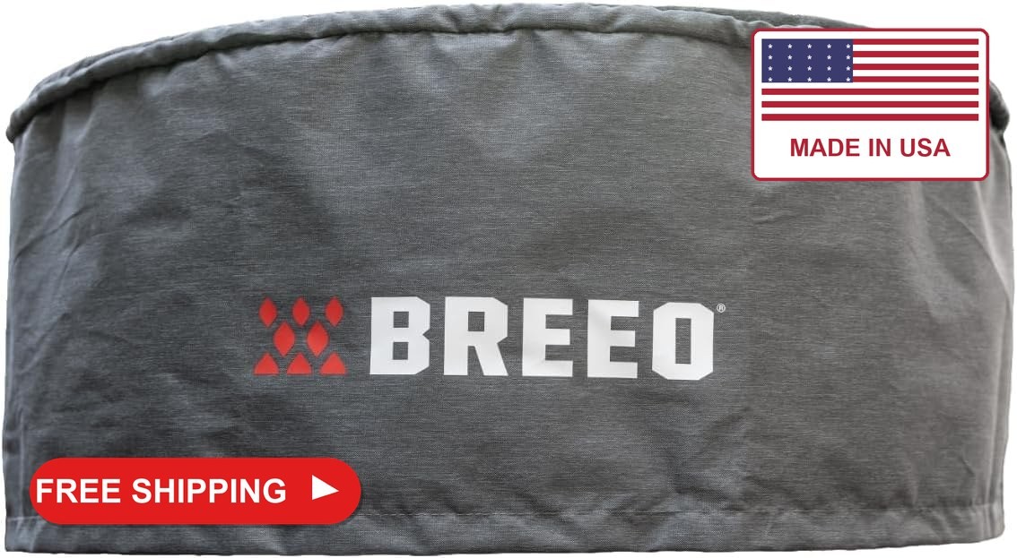 Breeo X Series Fire Pit Cover for X24 - 27.5 in with Anti-Sag Support