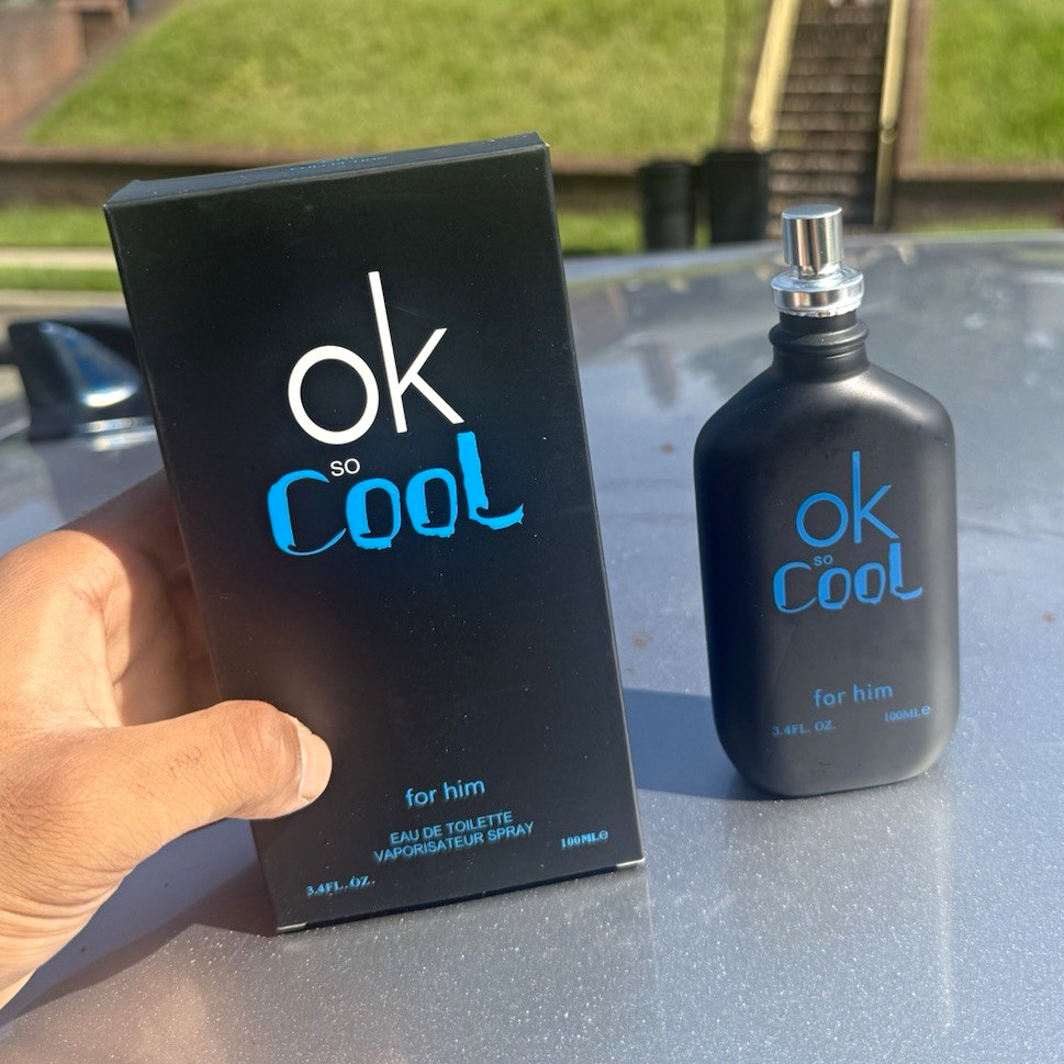 ok so Cool for Him Eau de Toilette Spray 3.4 fl oz Regular Size ok so Cool for Him Eau de Toilette Spray 3.4 fl oz Regular Size