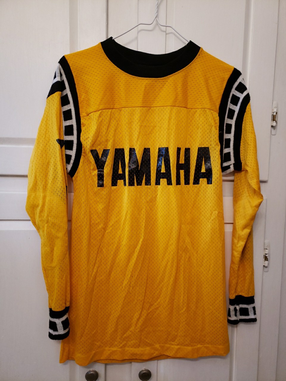 Vintage 1970s/1980s Yamaha MX Motocross Mesh Jersey - Mens Small Vintage 1970s/1980s Yamaha MX Motocross Mesh Jersey - Mens Small