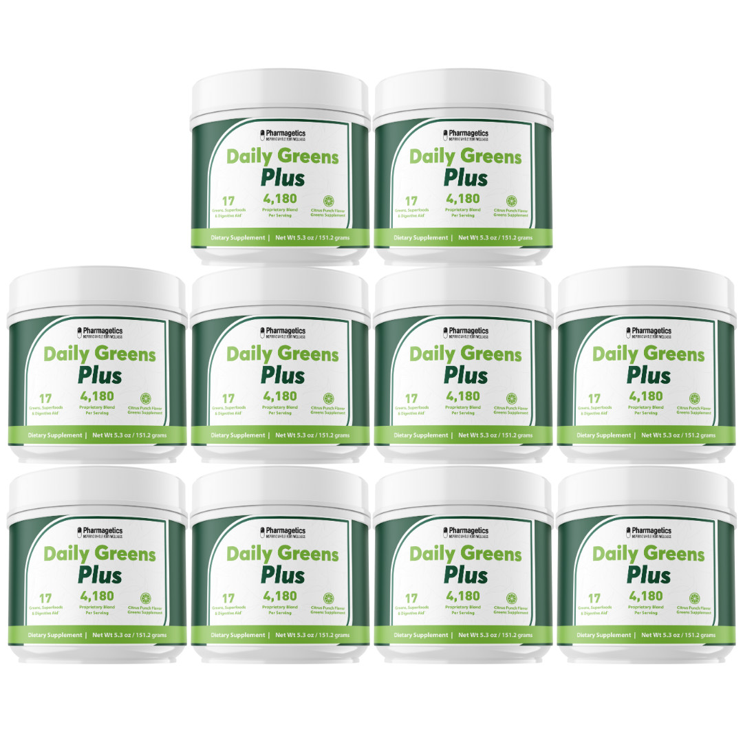 Daily Greens Plus - super greens powder, bloom greens, greens in powder, 10 PK Daily Greens Plus - super greens powder, bloom greens, greens in powder, 10 PK