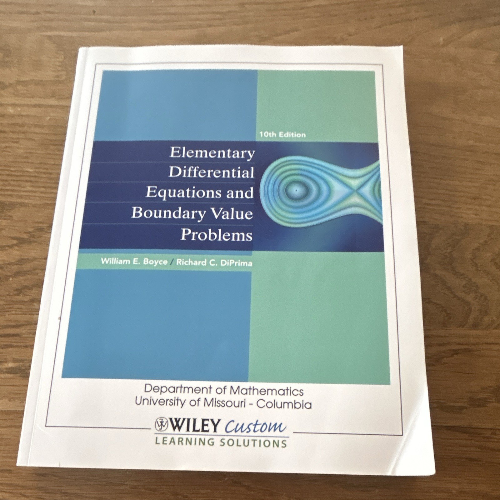 Elementary Differential Equations & Boundary Value Problems 10th Ed Boyce DiPri…