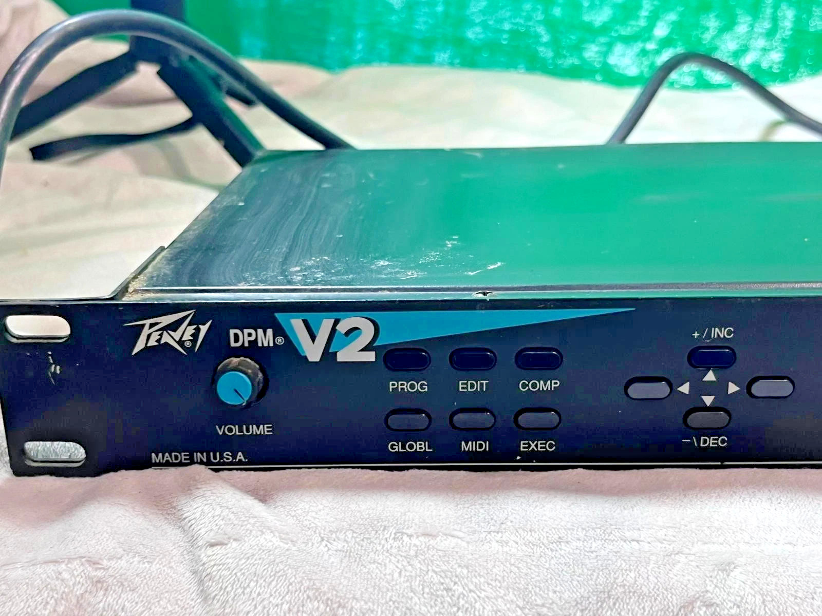Vintage Peavey DPM V2 Digital Phase Modulation Synthesizer Rack Module MIDI