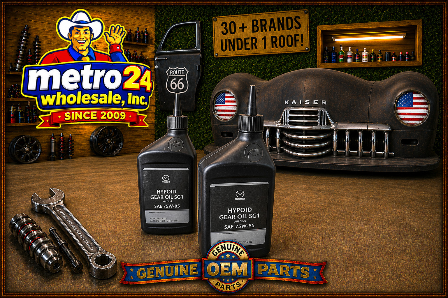(2) genuine Mazda Hypoid Gear Oil SG1 SAE 75W-85 000077SG1QT same as dealer