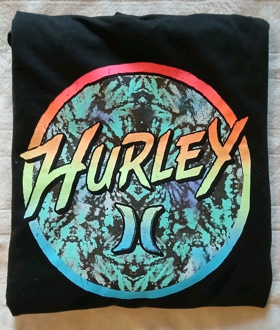 Hurley Boys Black Pullover Hoodie Boys M Hurley Boys Black Pullover Hoodie Boys M