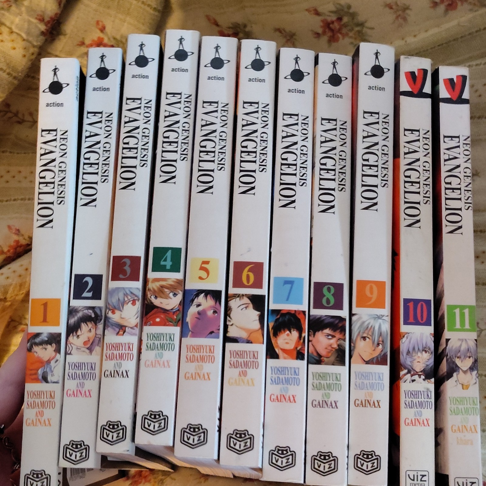Neon Genesis Evangelion Manga Volumes 1-11 English Trade Paperback Books