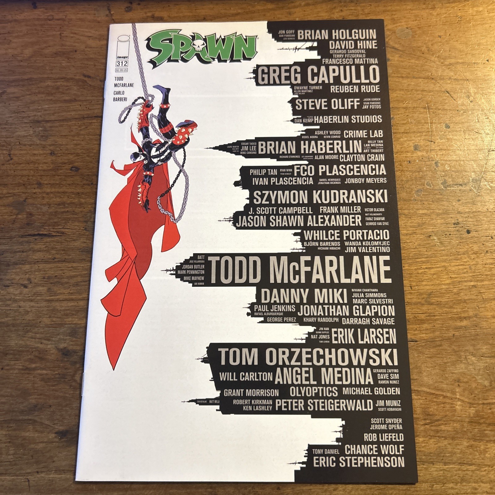 Spawn #312 B (Image) NM  at $49+