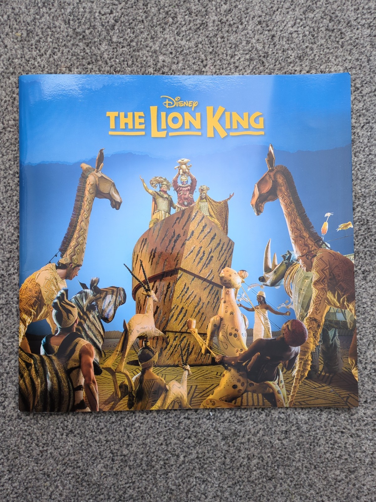 Disney\'s The Lion King Stage Production Souvenir Programme, London Disney\'s The Lion King Stage Production Souvenir Programme, London