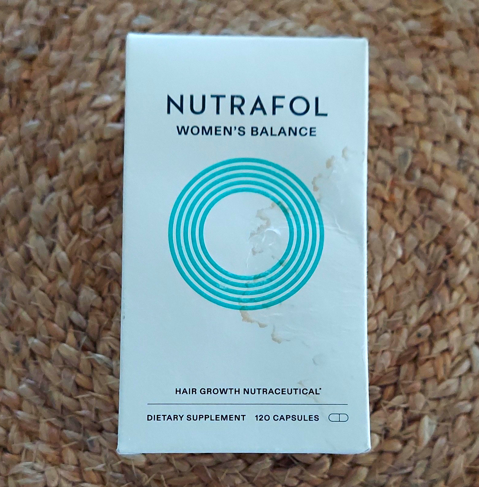 Nutrafol Women’s Balance Hair Growth Dietary Supplement 120 Capsules Gluten-Free