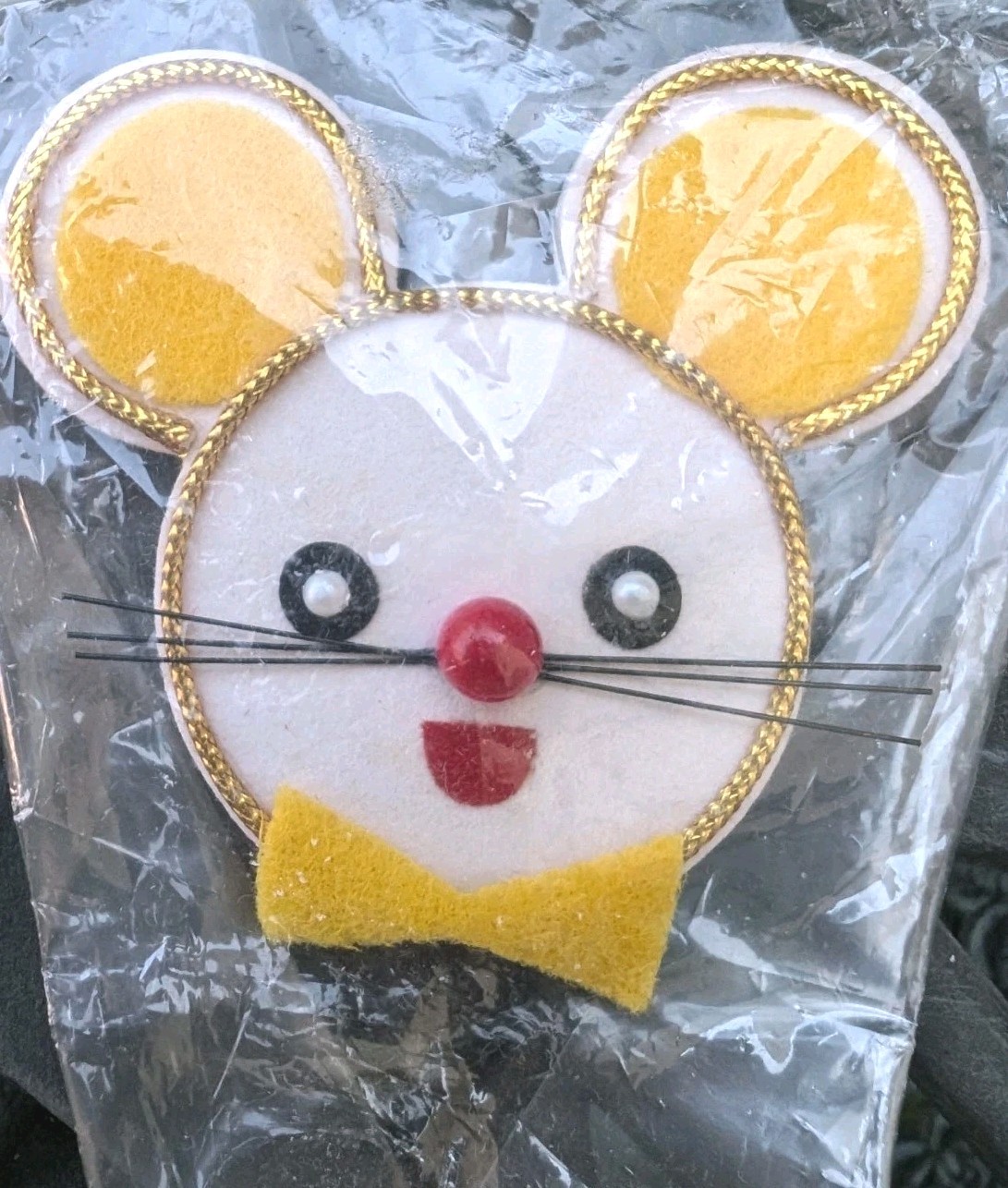 Craft Mouse Foam Face Vtg Vintage Made in Japan Lot of 2 Sewing Scrapbook Cute Craft Mouse Foam Face Vtg Vintage Made in Japan Lot of 2 Sewing Scrapbook Cute