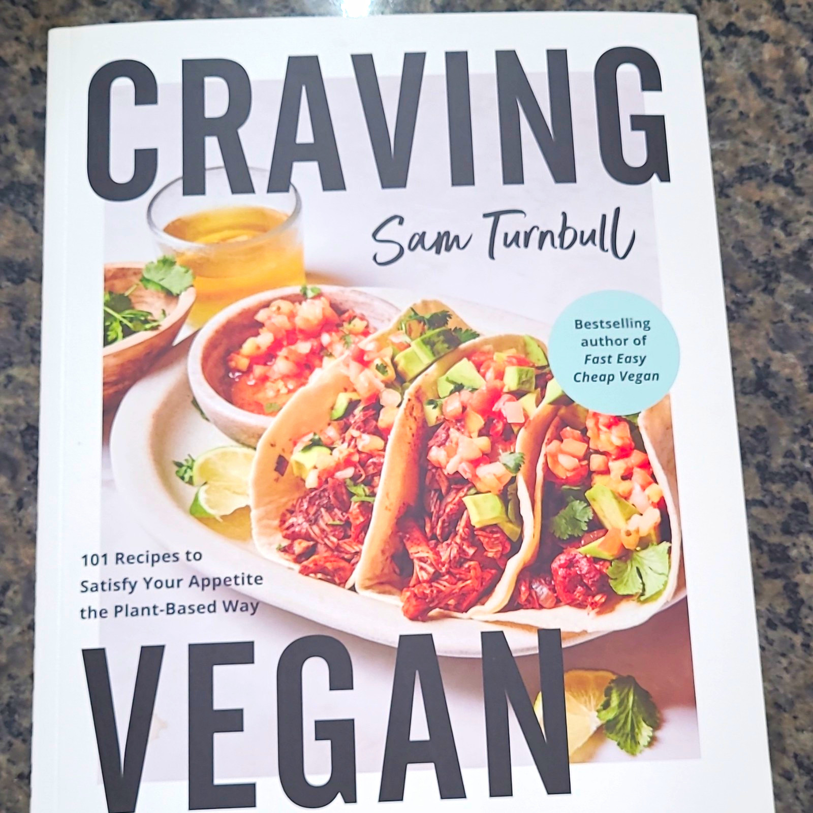 Craving Vegan: 101 Plant-Based Recipes PB Cookbook by Sam Turnbull, English