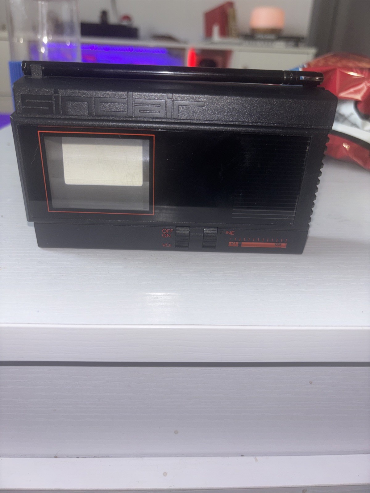 Vintage Sinclair TV80 Pocket TV FTV1 - For Parts / Untested No Cables