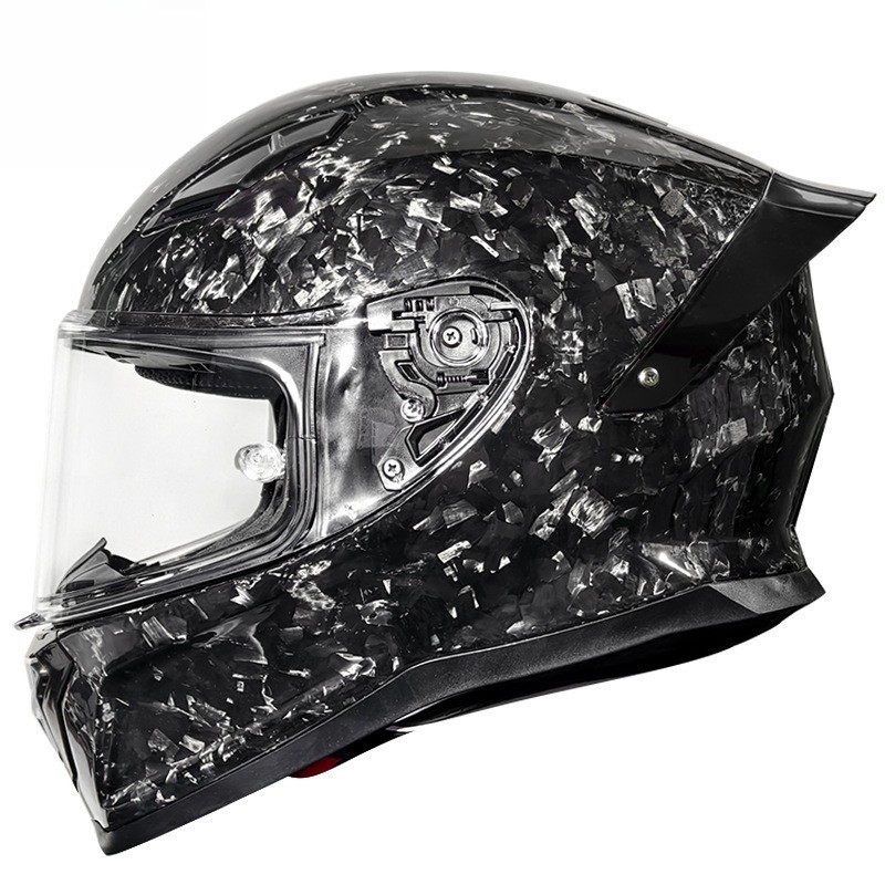 New carbon fiber lightweight motorcycle men's and women's four season helmets( New carbon fiber lightweight motorcycle men's and women's four season helmets(