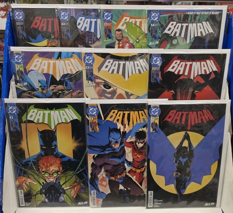 BATMAN #1-10 (DC 2025) CURRENT PRINTINGS/ NM-/+