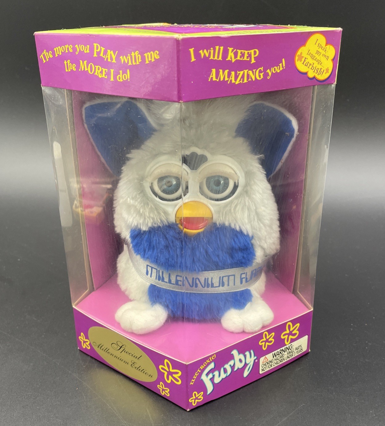 VINTAGE 1990'S TIGER ELECTRONICS FURBY MILLENNIUM EDITION New In Box