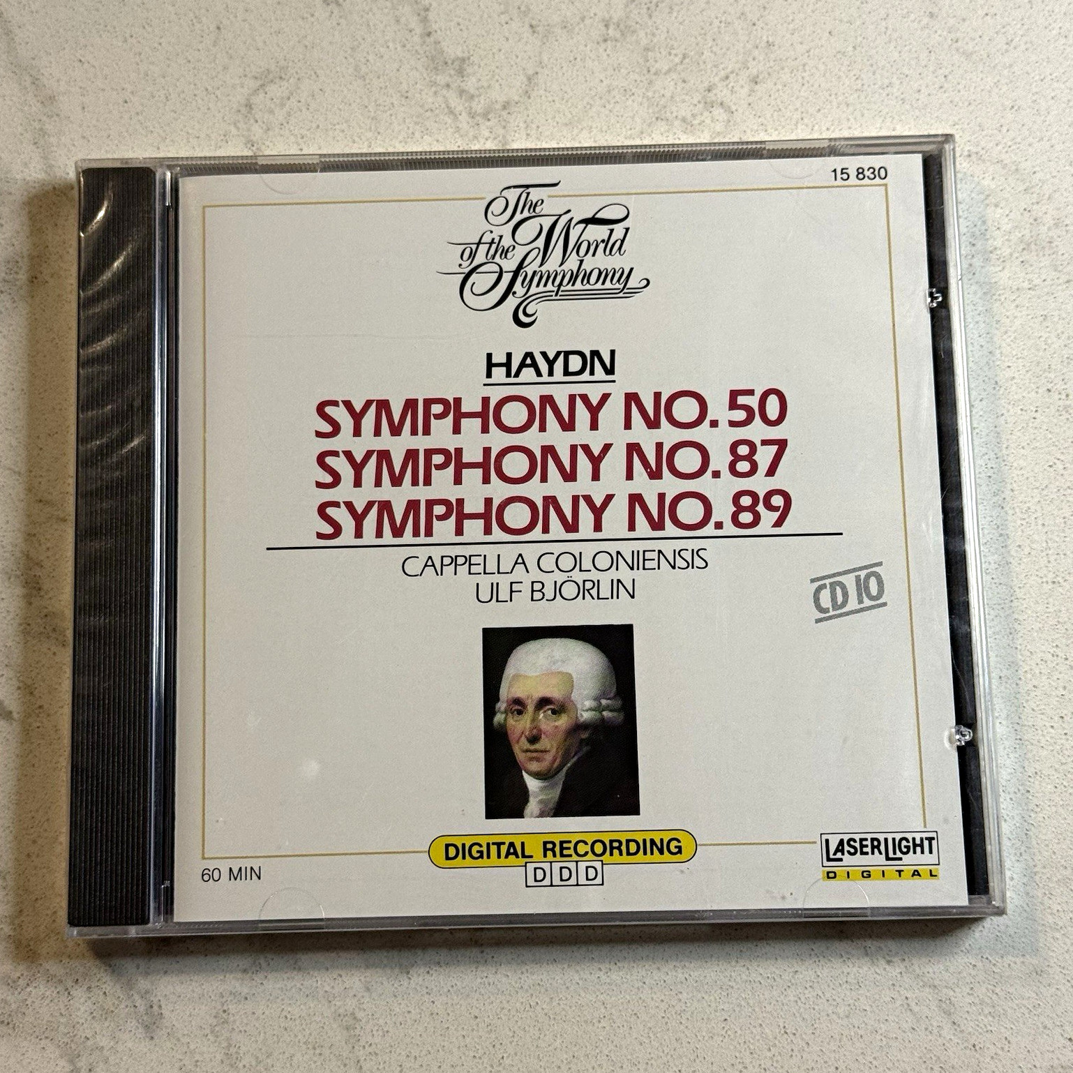 Haydn Symphonies 50 87 89 Cappella Coloniensis Ulf Björlin CD Sealed BX47