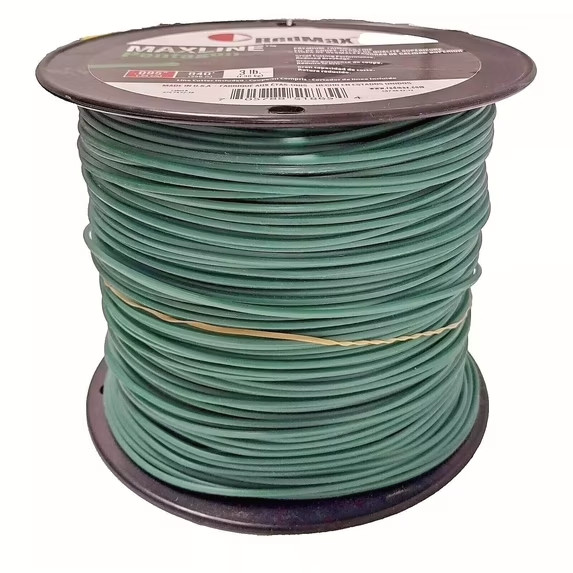 Grass Trimmer Line Roll 0.095 X 840 Ft. Long 3LB Pentagon Shape Green by RedMax Grass Trimmer Line Roll 0.095 X 840 Ft. Long 3LB Pentagon Shape Green by RedMax