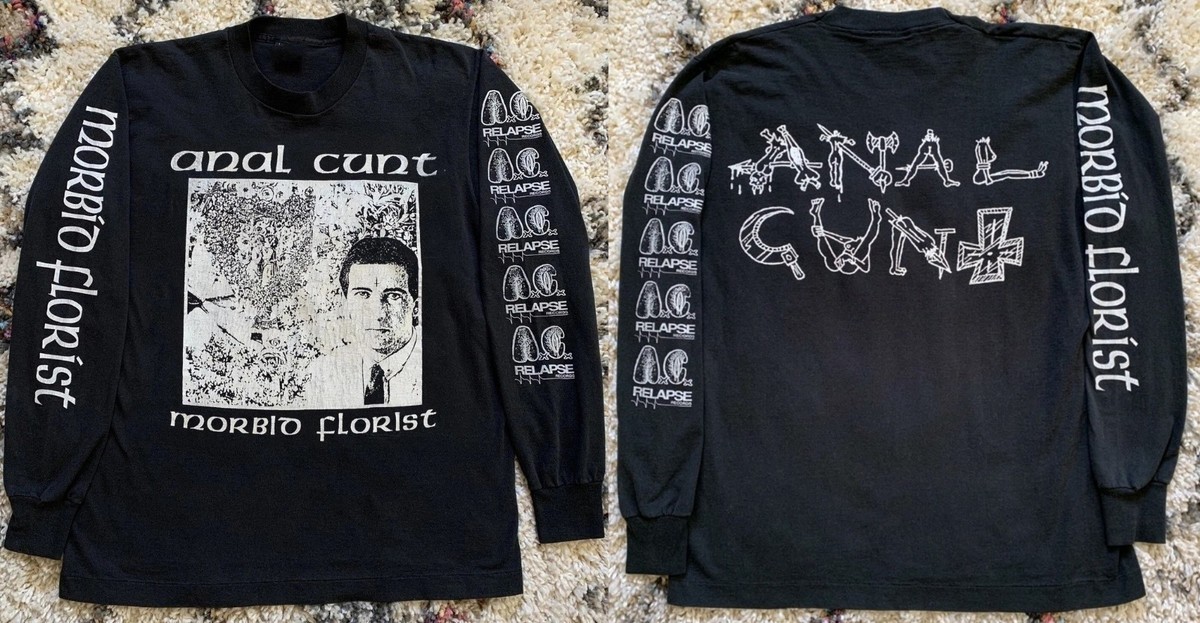 Hot AnalCunt AxCx Morbid Florist Black S to 5XL Longsleeve Shirt