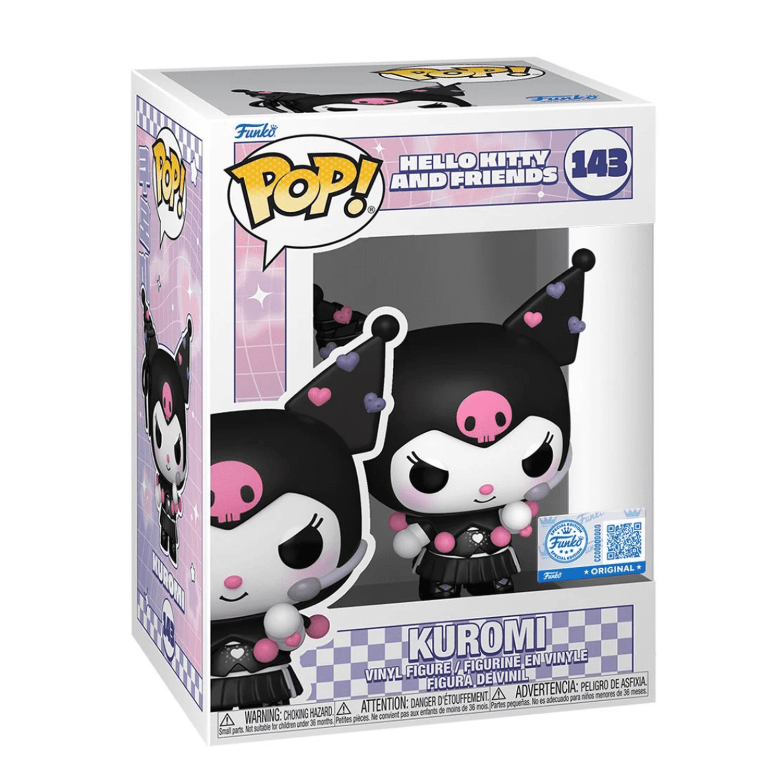 Funko Pop Vinyl: Sanrio - Kuromi - Entertainment Earth (Exclusive) #143