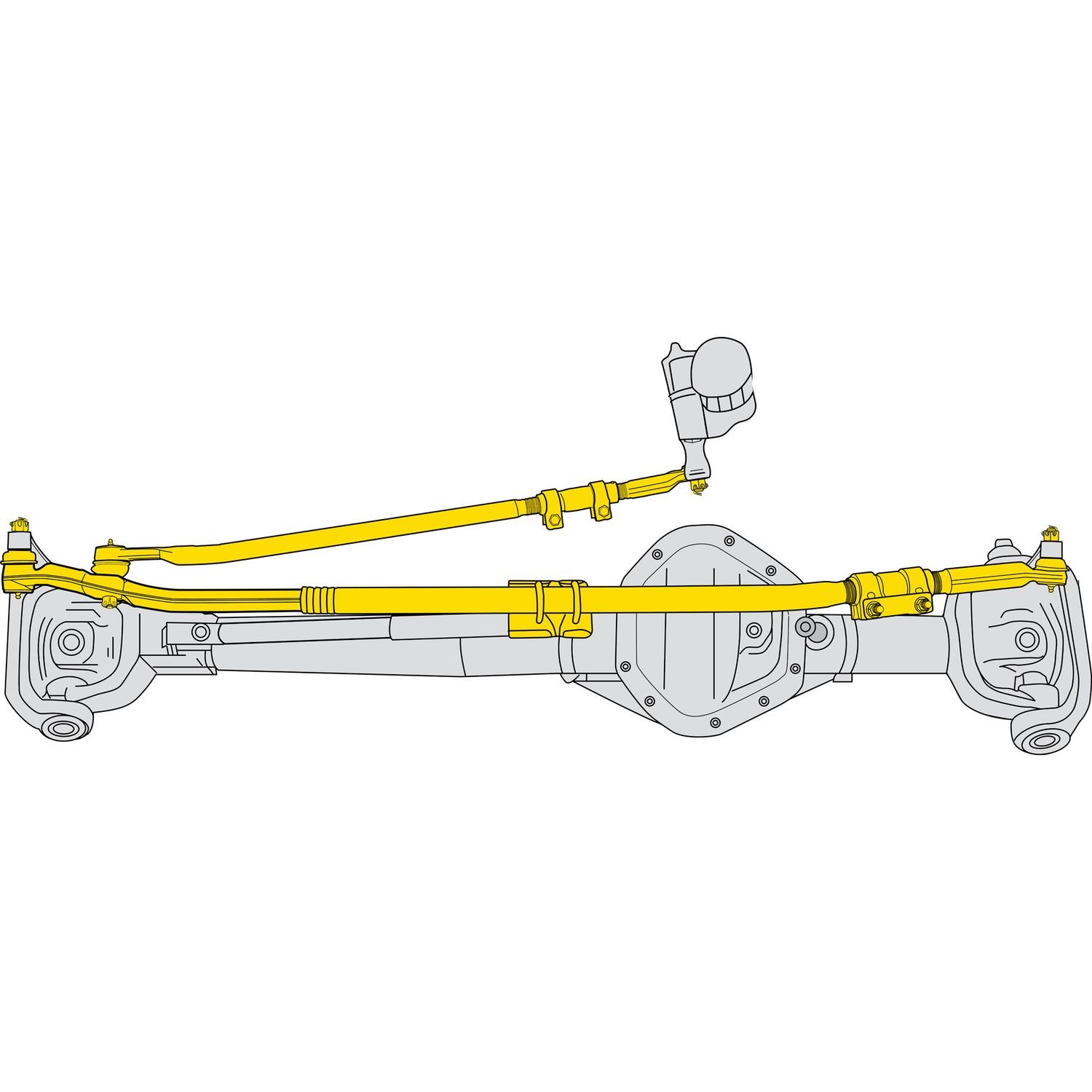 MOOG DS800981A Steering Linkage Assembly For 09-13 Dodge Ram 2500 2500 3500 3500