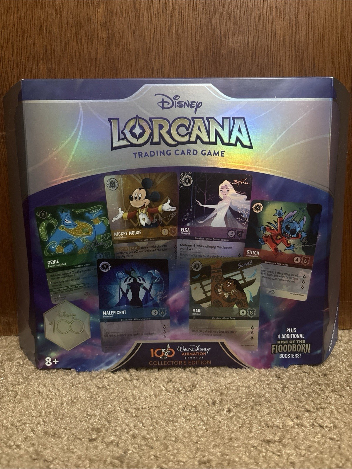 Lorcana TCG: Rise of the Floodborn - Disney 100 Collector\'s Edition Gift Set New Lorcana TCG: Rise of the Floodborn - Disney 100 Collector\'s Edition Gift Set New