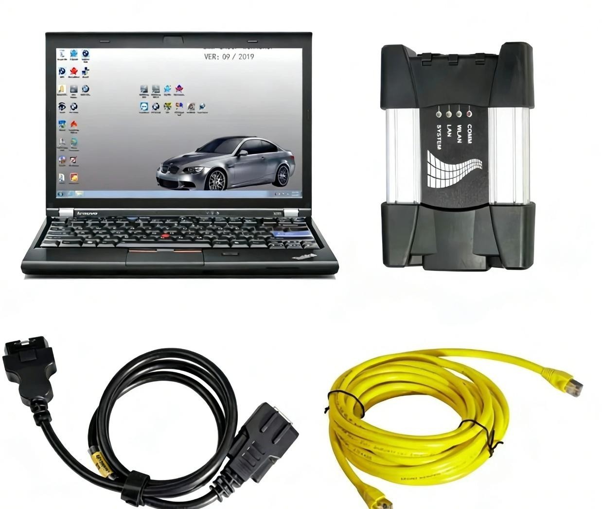for BMW Icom Next Auto Diagnostic Tool Code Scanner V07.2025 Laptop X230 1tb SSD