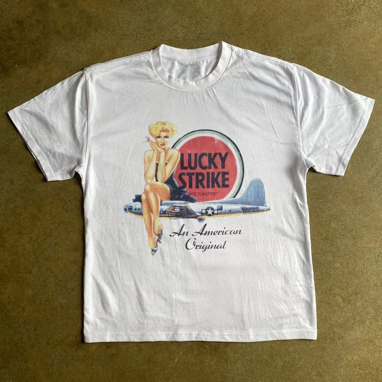 Lucky Strike Retro GRAPHIC UNISEX T-SHIRT S-5XL